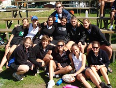 Rhodes University Ladies Touch Rugby Side