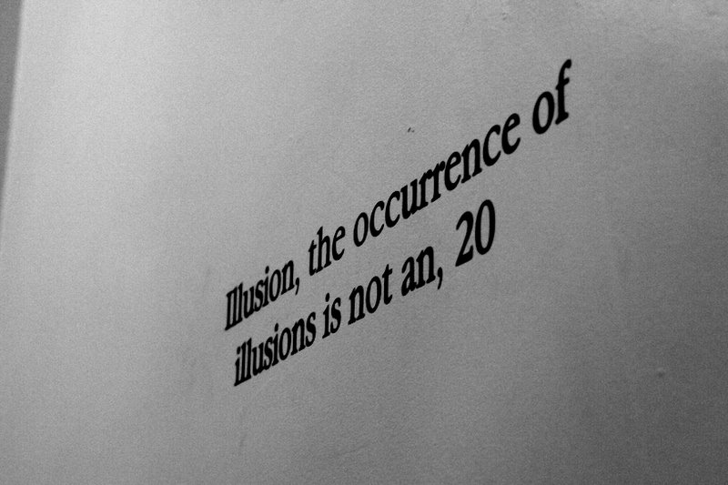 Written on the walls of Eckhart...