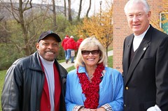 Archie Griffin with John Havlicek and his wife