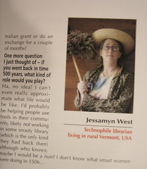 Me in an Australian magazine, with mop