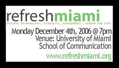 Refresh Miami December