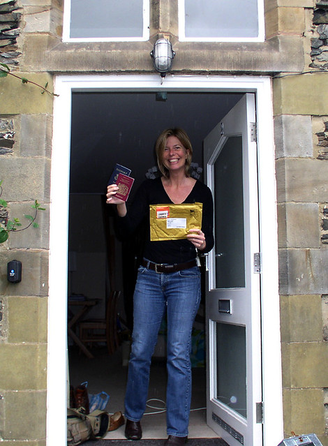 Day 3 - Mary gets her 2-year visa!! | Flickr - Photo Sharing!