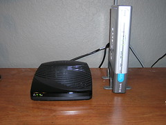 FiOS NIM and Router