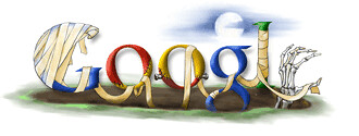 Google Halloween 2006 Search Engine Logos