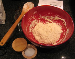 Bittman's shaggy bread dough
