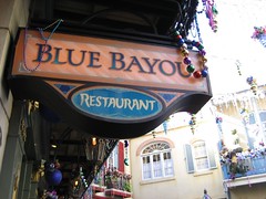 The Blue Bayou restaurant at Disneyland. (11/19/06)
