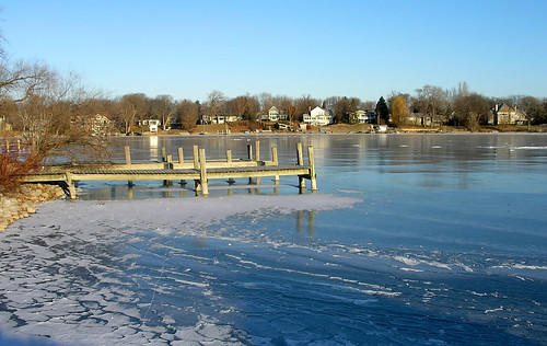 Carsons Bay, A Frozen Dock