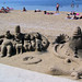 Ibiza - Simpsons sand sculpture-Ibiza