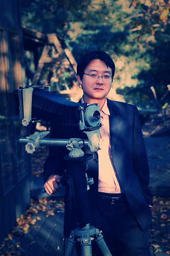 Self Portrait with Linhof View Camera (Cross-promo)