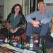 Alison and Rob at the Afgan Restaurant, Peshawar