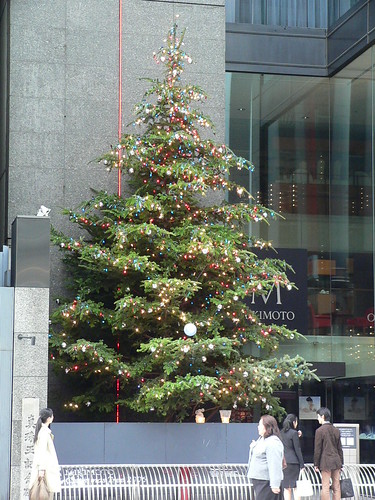 Christmas Tree in Ginza, Tokyo