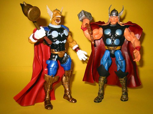 Beta Ray Bill and Thor