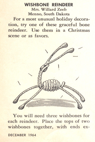 Wishbone Reindeer