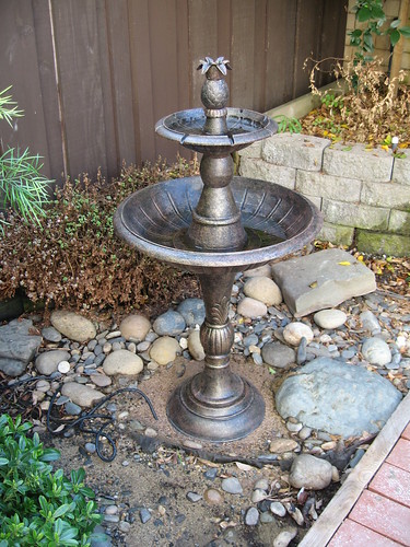 assembled fountain
