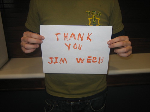 Thank You Jim Webb