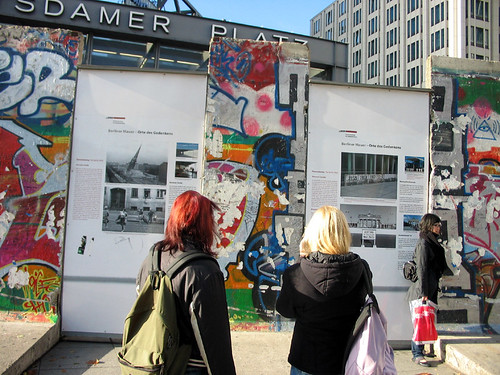 The Berlin Wall at Potsdamer Platz