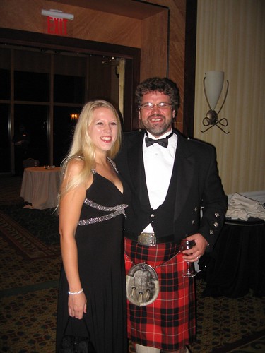 Me & the guy with the kilt!
