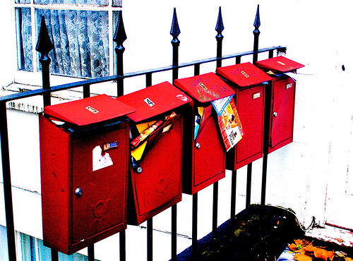 Postboxes and spikes