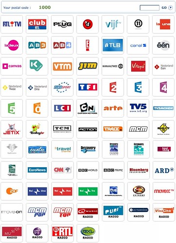Belgacom TV: aanbod kanalen digitale televisie