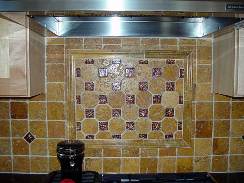 Glass Tiles For Kitchen Backsplashes. The glass tile really sparkles
