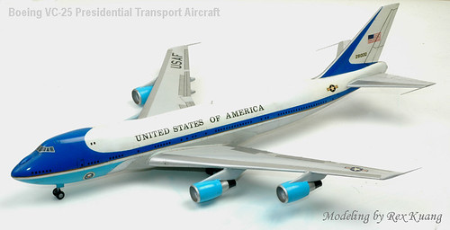 飛行白宮~波音C-25A 美國總統座機