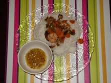 Chinese style Shrimp and Vegetables in Soya Sauce by Sudarsana Biswas
