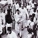 Nawabzada Nasrullah escorts Mr Jinnah in Calcutta 1945