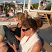 Ibiza - Karen & Tracey looking pensive