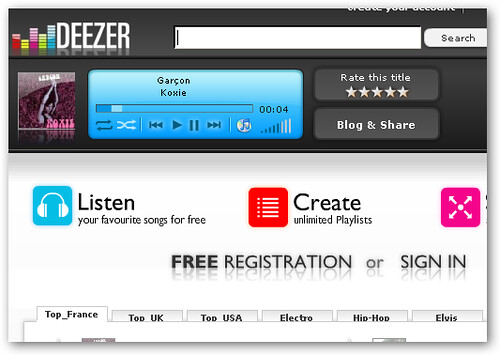deezer online music