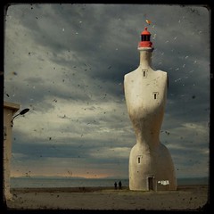 Mannequin Lighthouse by Paul Grand