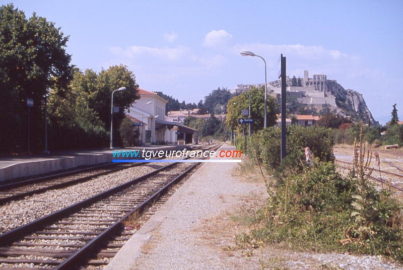 Le BV de la gare SNCF de Sisteron sur la ligne du Val de Durance