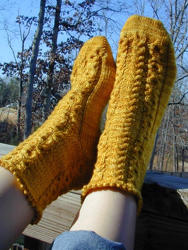 Goldilocks Socks - Finished