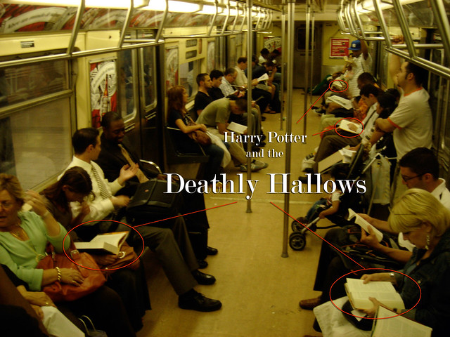  potter and the deathly hallows how many read on the train how many ...