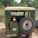 Ibiza - Draculina onto an old Willys Jeep