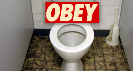 obey toilet