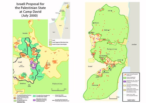 PLO Camp David Map