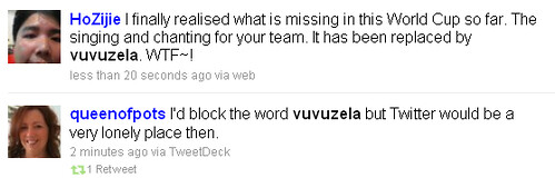 Vuvuzela Twitter