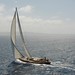 Ibiza - illustration photo aérienne yacht