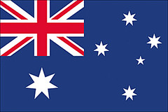 Bendera Australia Yg Terdapat Sebahagian Kecil Bendera British