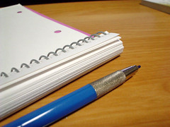 notebook&pencil