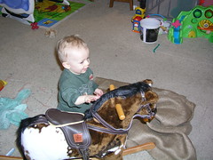 Oooh!  A Rocking Horse!