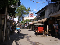 Lakeside streets,  Phnom Penh
