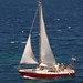 Ibiza - Segelboot vor Sant Antoni