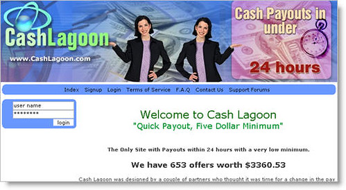 Cash Lagoon (by Dosh Dosh)