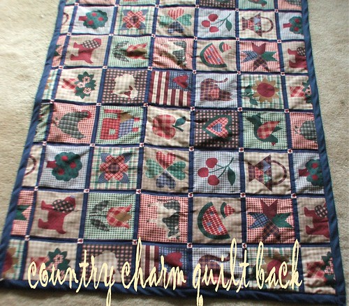 country charm baby quilt