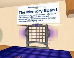 Alzheimer's Exhibit in Second Life - Game