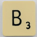 Scrabble Letter B