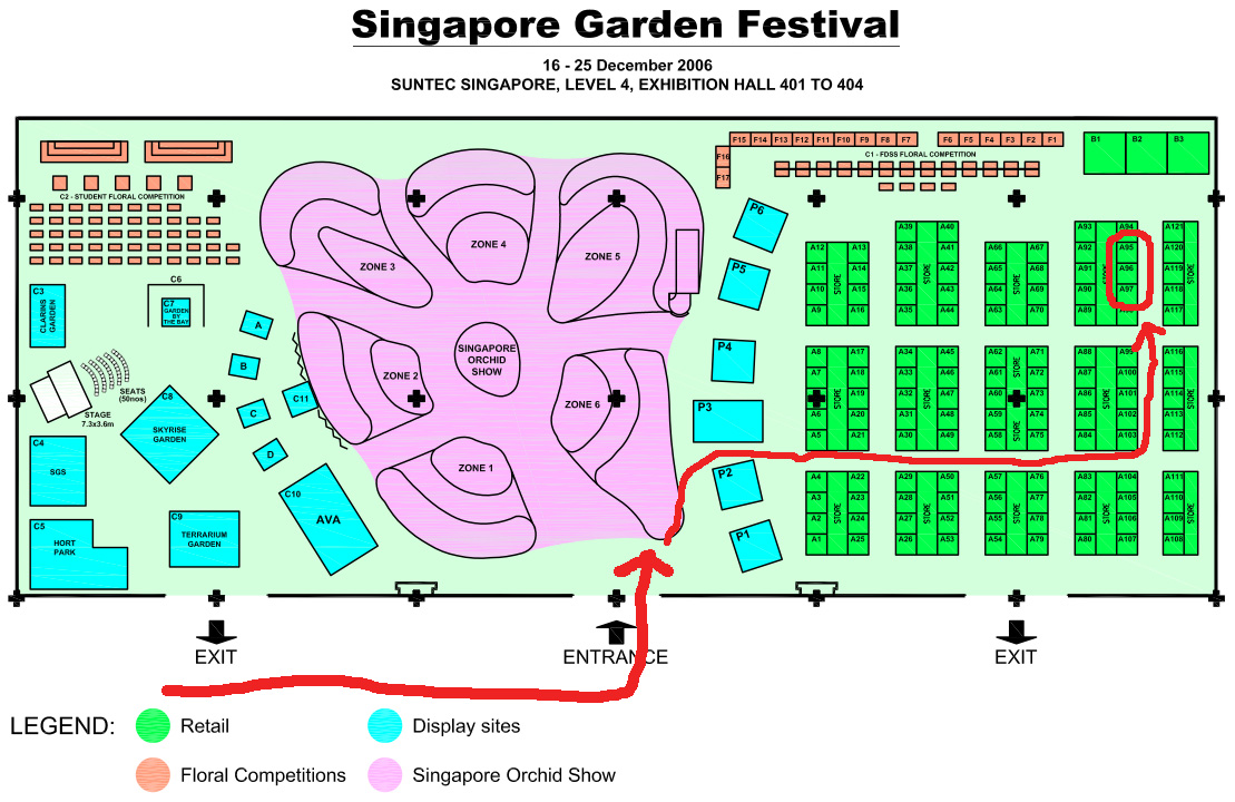 How to get to NLB SGF booth