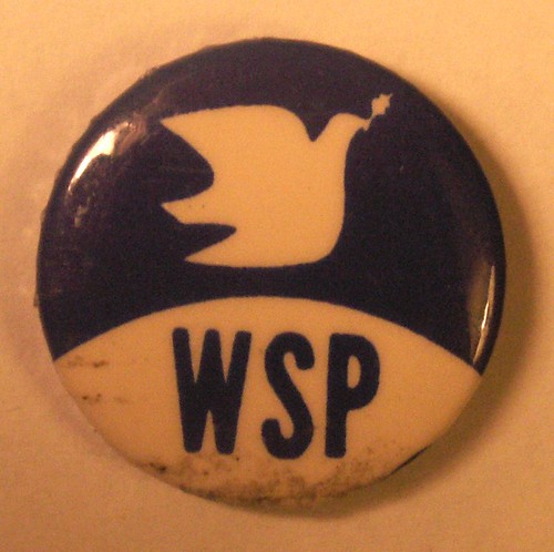 WSP Button: Women Strike for Peace