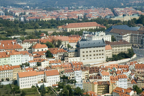 Praga: vista dalla torre di Petrin